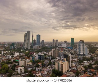 The Morning View Of Colombo Cityscape The Capital Cities Of Sri Lanka. Colombo Is The Commercial Capital And Largest City In Sri Lanka.