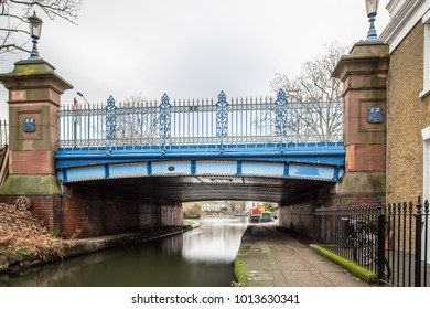 Morning View Of Regents Canal, London, UK