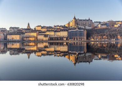 Morning View Of Sodermalm Island In Stockholm