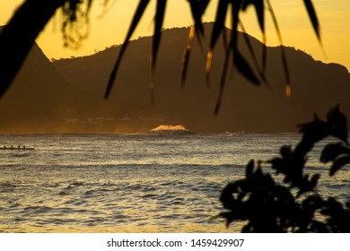 Morning Waves At Guanabara Bay