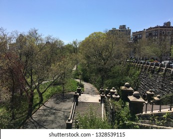 Morningside Park, New York City, On A Clear Spring Day.