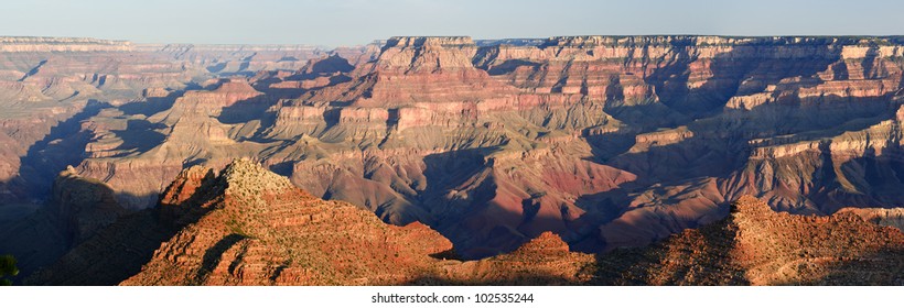 Morning-View of Grand Canyon from Navajo Point
