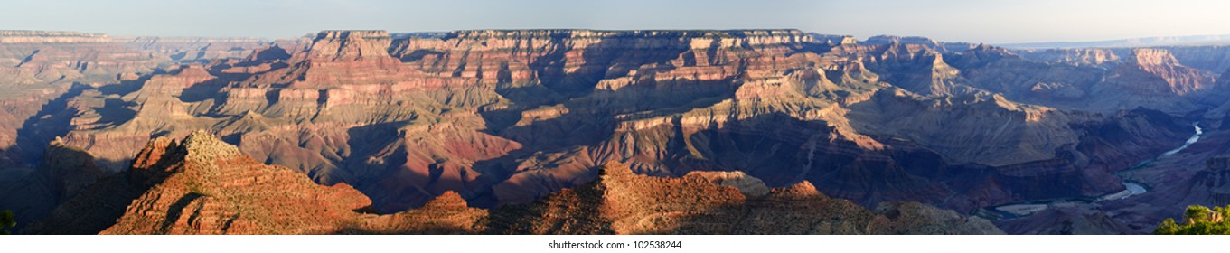 Morning-View of Grand Canyon from Navajo Point