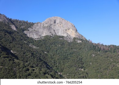 Moro Rock In Sequioa National Park. California. USA