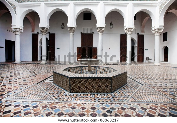 Moroccan Architecture Dar El Makhzen Museum Stock Photo (Edit Now) 88863217