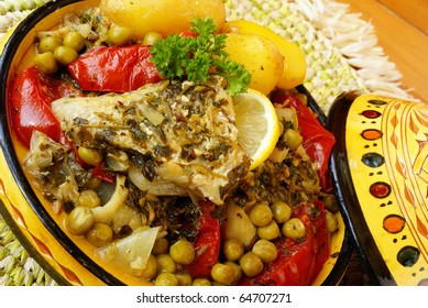 Moroccan Fish Chermoula Tagine