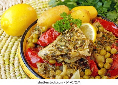 Moroccan Fish Chermoula Tagine