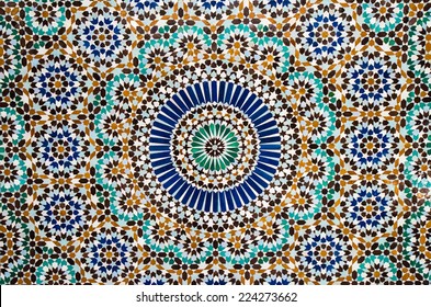 Moroccan Tile Background