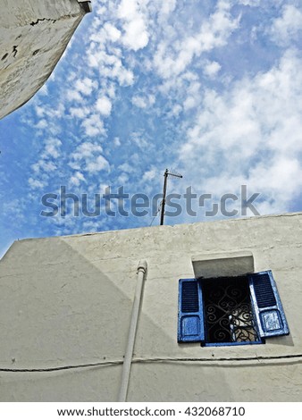 Similar – Image, Stock Photo cementerio Cloudless sky