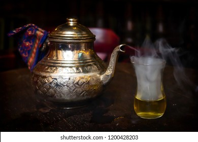 In Morocco  Drinking Tea Is A Way Of Life, Symbol Of Eastern Culture. Traditional Morrocan Tea Is Green Tea, Specifically Chinese Gunpowder Tea. It’s Brewed With Fresh Mint And Plenty Of Sugar. 