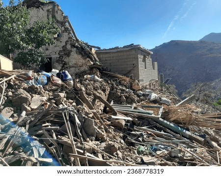 Morocco earthquake on September 8, 2023
