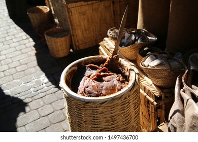 Morocco, Fez, Traditional Black Soap For The Hammam