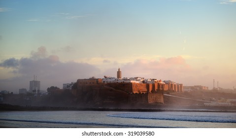 Morocco. The Kasbah Of The Oudaya In Rabat