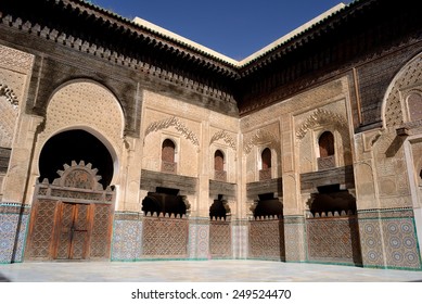 Morocco. Medersa Bou Inania In Fes