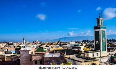 Morocco Meknes Skyline