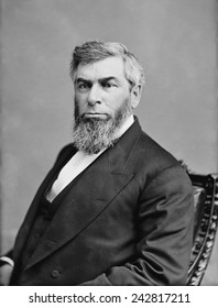 Morrison Remick Waite (1816-1888), Seventh Chief Justice Of The United States Supreme Court From 1874 Through 1888. He Was Appointed By Ulysses S. Grant