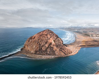 Morro Rock In Morro Bay, CA