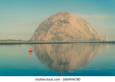 Morro Rock In Morro Bay, California