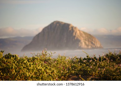 The Morro Rock, California. 