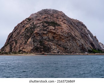 Morro Rock In Cloudy Day