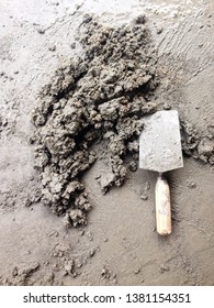 Mortar And Hoe For Building Construction
