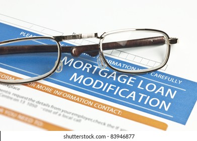 Mortgage Loan Modification - Shutterstock ID 83946877