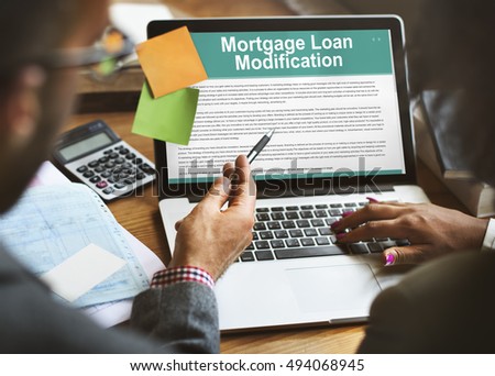 Mortgage Loan Request Modification Document Concept