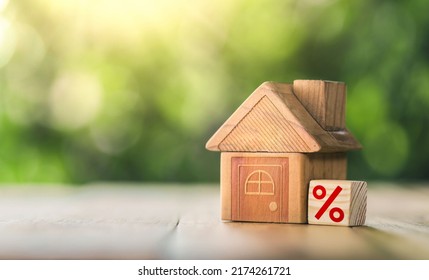 Mortgage Rates Business Concept Of Investment Housing Real Estate Interest Rates 3d Home Appraisal. Planning Savings Money Of Coins To Buy A Home Concept For Property Ladder, Mortgage, Real Estate.