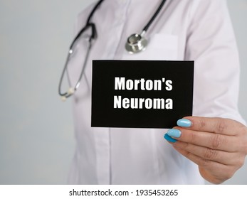  Morton's Neuroma Sign On The Sheet.
