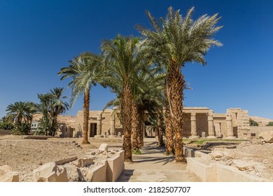 Mortuary Temple Of Seti I At The Theban Necropolis, Egypt