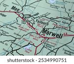 Morwell, detailed map of Victoria showcases its diverse landscapes, major cities, national parks, and coastal regions, highlighting the state