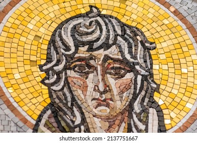 Mosaic icon of Saint Mary of Egypt