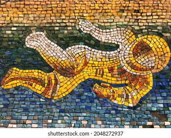 mosaic painting