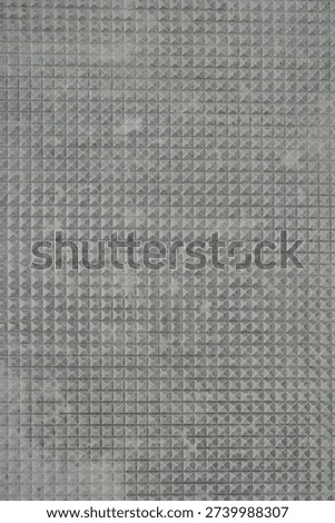 mosaic pattern on a dirty window glass                                