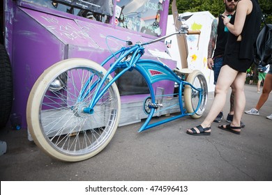 lowrider bicycle frame