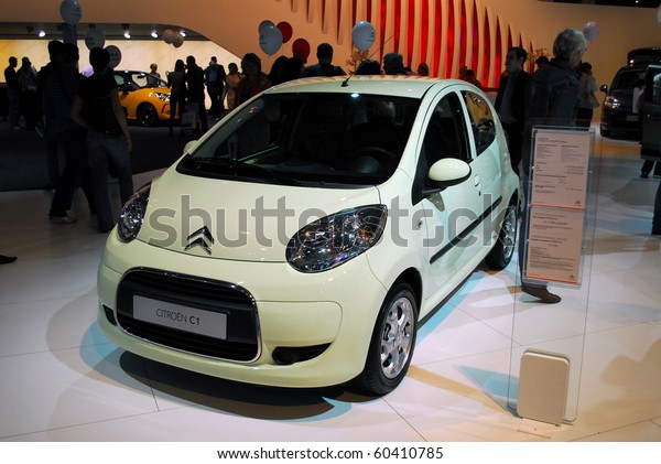 Moscow Aug 26 Citroen C1 Moscow Stock Photo Edit Now