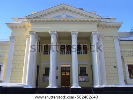 Moscow choral Synagogue in Big Spasoglinischevsky pereulok, the house 10. Russia
