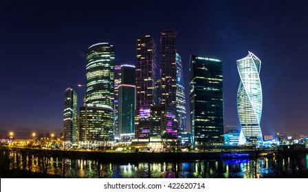 Moscow City Business Center Panorama