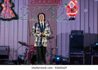 MOSCOW - DECEMBER 26 : Russian Singer Philipp Kirkorov On New Year Performance  On December 26, 2011. Moscow, Russia