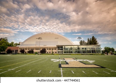 Moscow, ID, USA - June 13, 2016:University Of Idaho Campus. Kibbie Dome