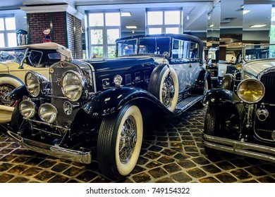 MOSCOW - JULY 20, 2017: Cadillac V16 Fleetwood In Vadim Zadorozhny Technology Museum