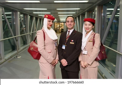 Emirates Flight Attendant Images Stock Photos Vectors