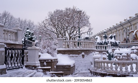  Moscow Kremlin Winter Snow City