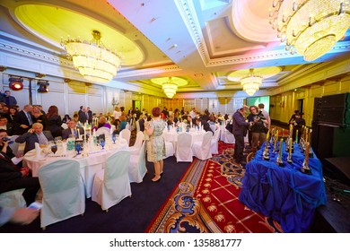 MOSCOW - MAY 29: Participants Of Annual National Award Ceremony Financial Olympus In Banquet Hall Of Hotel Ritz-Carlton, May 29, 2012, Moscow, Russia.