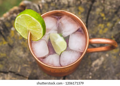 Moscow Mule In Copper Mug