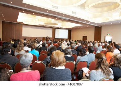 MOSCOW - OCTOBER 2: Conference 