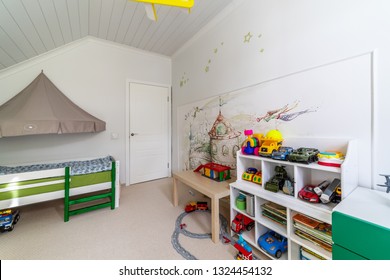 子供部屋 イラスト の写真素材 画像 写真 Shutterstock