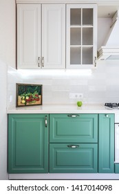 Moscow region, Serpukhov - March 9, 2019: photography of the kitchen interior.