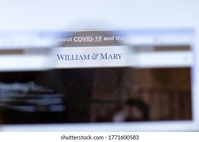 Moscow, Russia - 1 June 2020: College Of William And Mary Website With Logo, Illustrative Editorial.