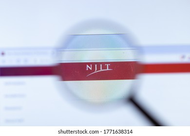 Moscow, Russia - 1 June 2020: New Jersey Institute Of Technology NJIT Website With Logo, Illustrative Editorial.